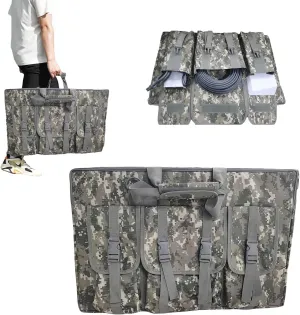 For Starlink Gen 3 Satellite RV Carry Bag,Portable Protective Carrying Case Organizer Bag,Handbag for Starlink Dish and All Accessories,Easy to Carry for Outdoor Camping and RV Trips (Camouflage)