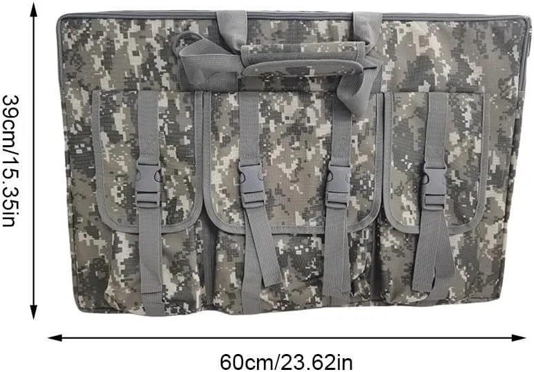 For Starlink Gen 3 Satellite RV Carry Bag,Portable Protective Carrying Case Organizer Bag,Handbag for Starlink Dish and All Accessories,Easy to Carry for Outdoor Camping and RV Trips (Camouflage)