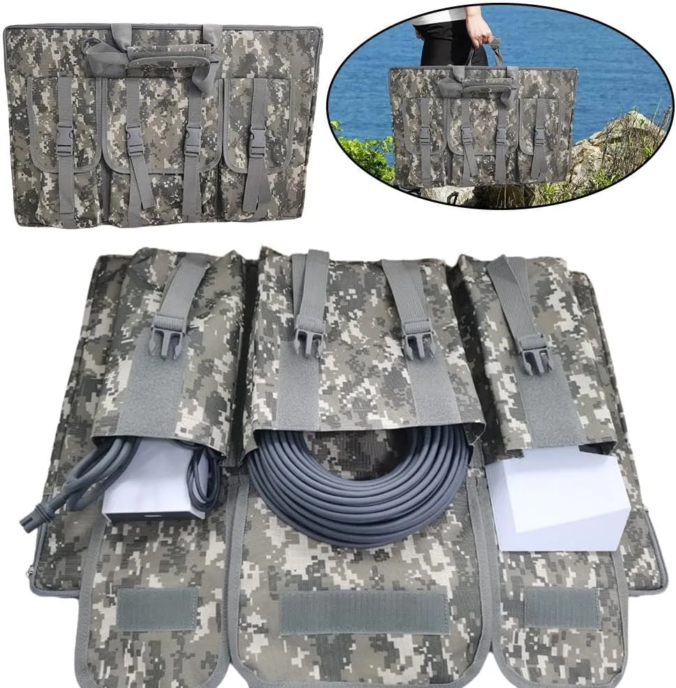 For Starlink Gen 3 Satellite RV Carry Bag,Portable Protective Carrying Case Organizer Bag,Handbag for Starlink Dish and All Accessories,Easy to Carry for Outdoor Camping and RV Trips (Camouflage)