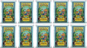Fox Farm Foxfarm FX14000 Ocean Forest Indoor/Outdoor Garden Potting Soil Bags 6.3-6.8 pH, 1.5 Cubic Feet, 40 pounds for Plants (10 Pack)