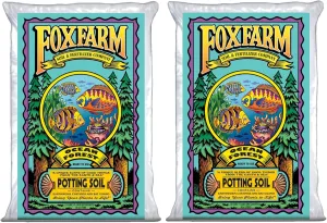 FoxFarm Ocean Forest Potting Soil, 1.5cu ft (Pack of 2) - Light, Aerated Texture, Designed for All Container Plants - pH Adjusted for Optimal Nutrient Uptake, Effectively Retains Moisture