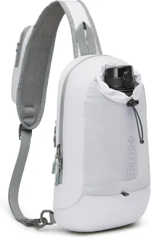 G4Free Sling Bag RFID Blocking Lightweight Crossbody Backpack Chest Shoulder Bag for Travel Sports Running Hiking