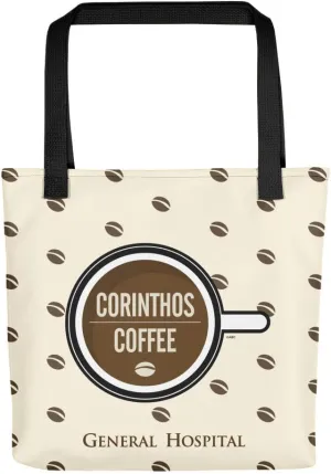 General Hospital Corinthos Coffee Beans Premium Tote Bag