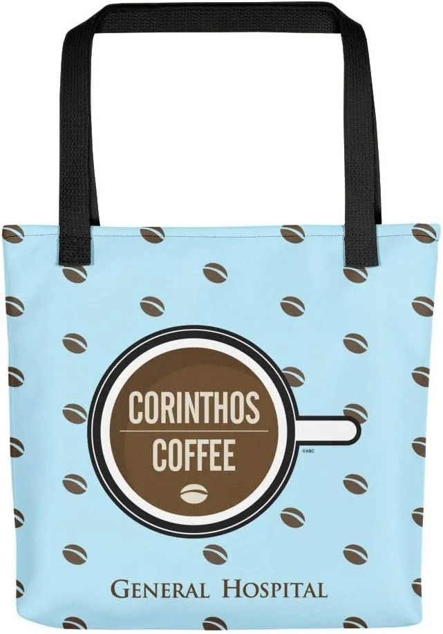 General Hospital Corinthos Coffee Beans Premium Tote Bag