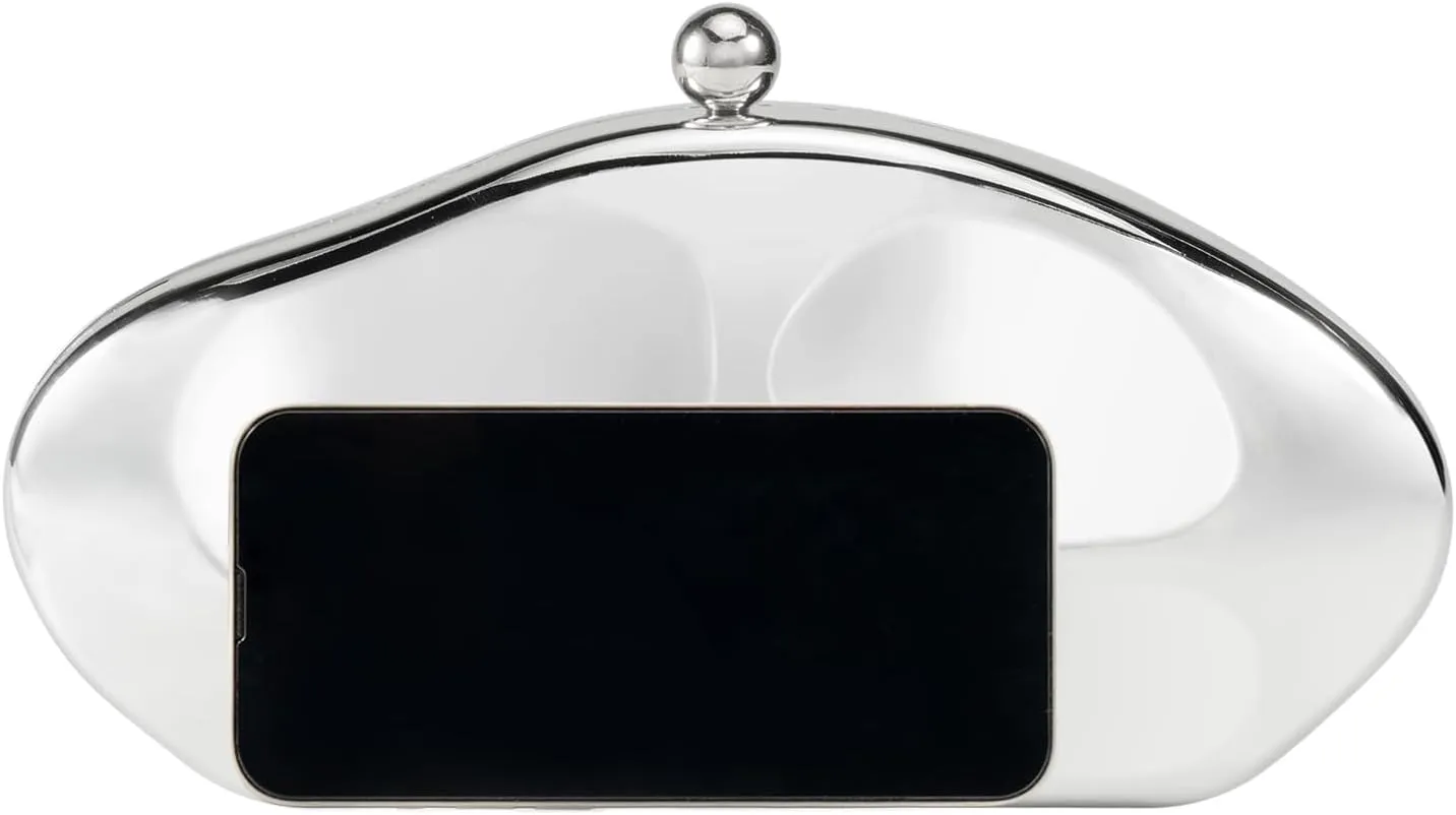 Gets Acrylic Purses and Handbags for Women Shell Shape Shoulder Crossbody Bag with Chain Clutch Purse for Wedding Party
