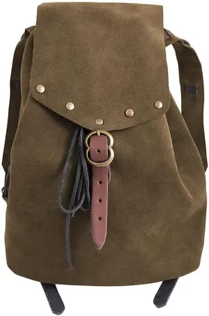GRACEART Vintage Medieval Backpack Viking LARP Renaissance Bag Outdoor Portable Pouch