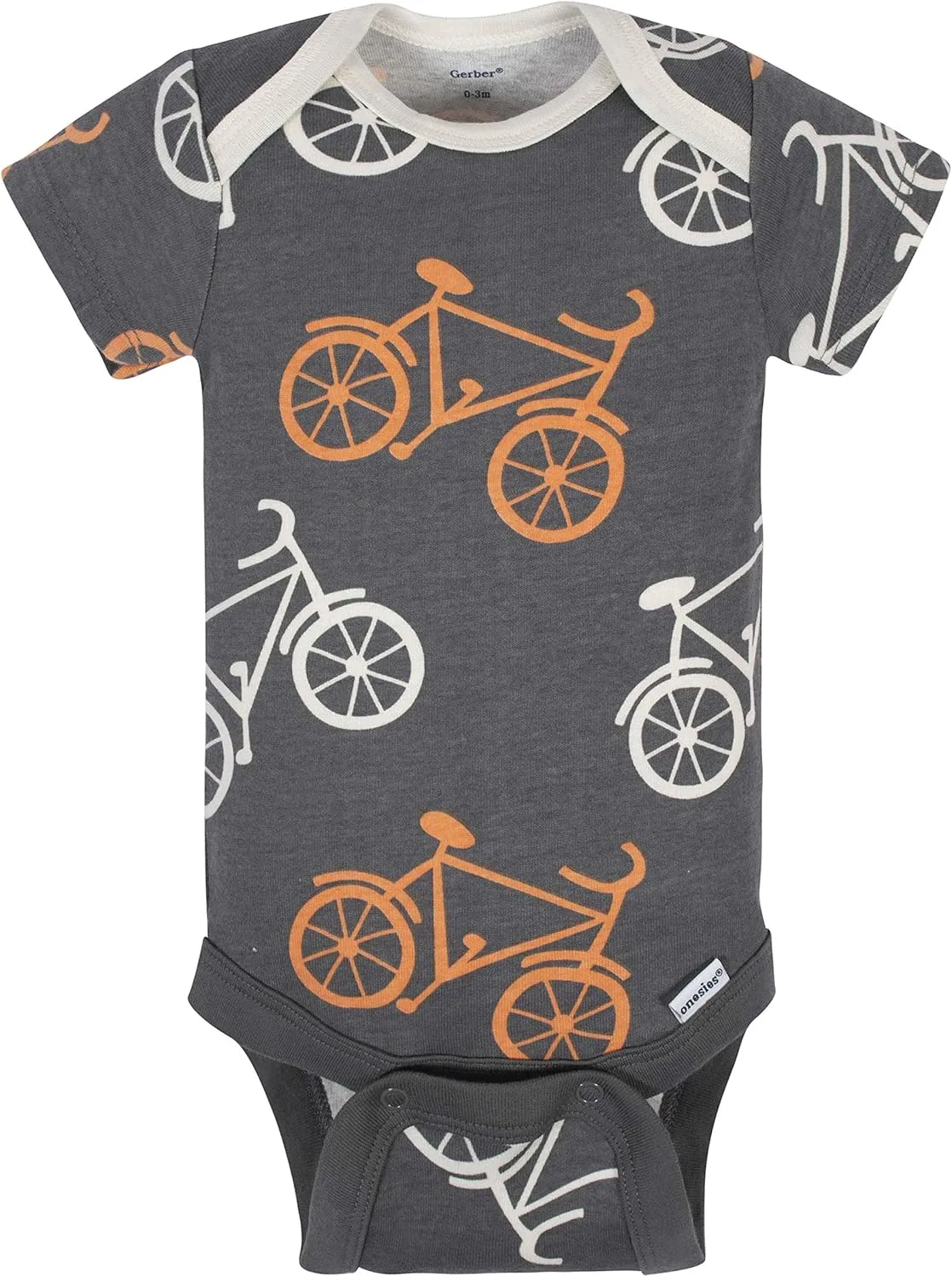 Grow by Gerber baby-boys 5-pack Short-sleeve Onesies Bodysuits