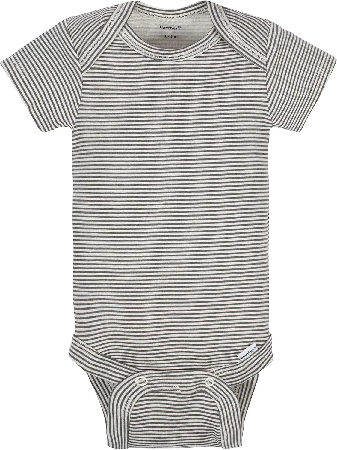 Grow by Gerber baby-boys 5-pack Short-sleeve Onesies Bodysuits
