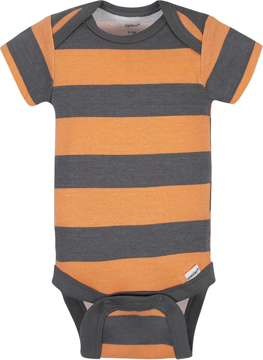 Grow by Gerber baby-boys 5-pack Short-sleeve Onesies Bodysuits