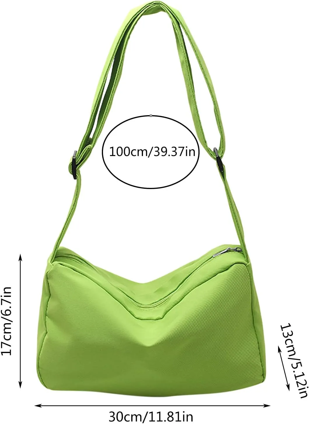 Hobo Shoulder Bag with Big Snap Hook Hardware Shoulder Bag for Women Small Trendy Hobo Handbag