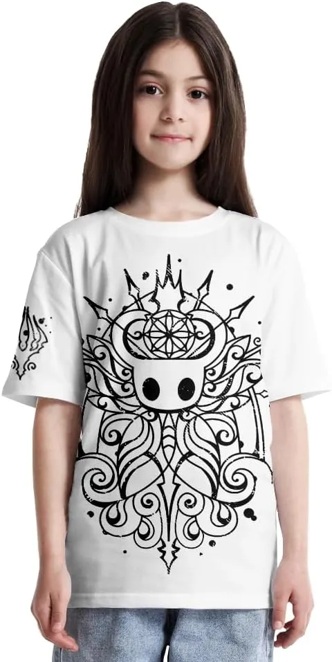 Hollow Knight Pure Vessel T-Shirt Merch Men Short Sleeve Women Funny Tee Unisex