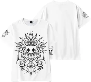 Hollow Knight Pure Vessel T-Shirt Merch Men Short Sleeve Women Funny Tee Unisex