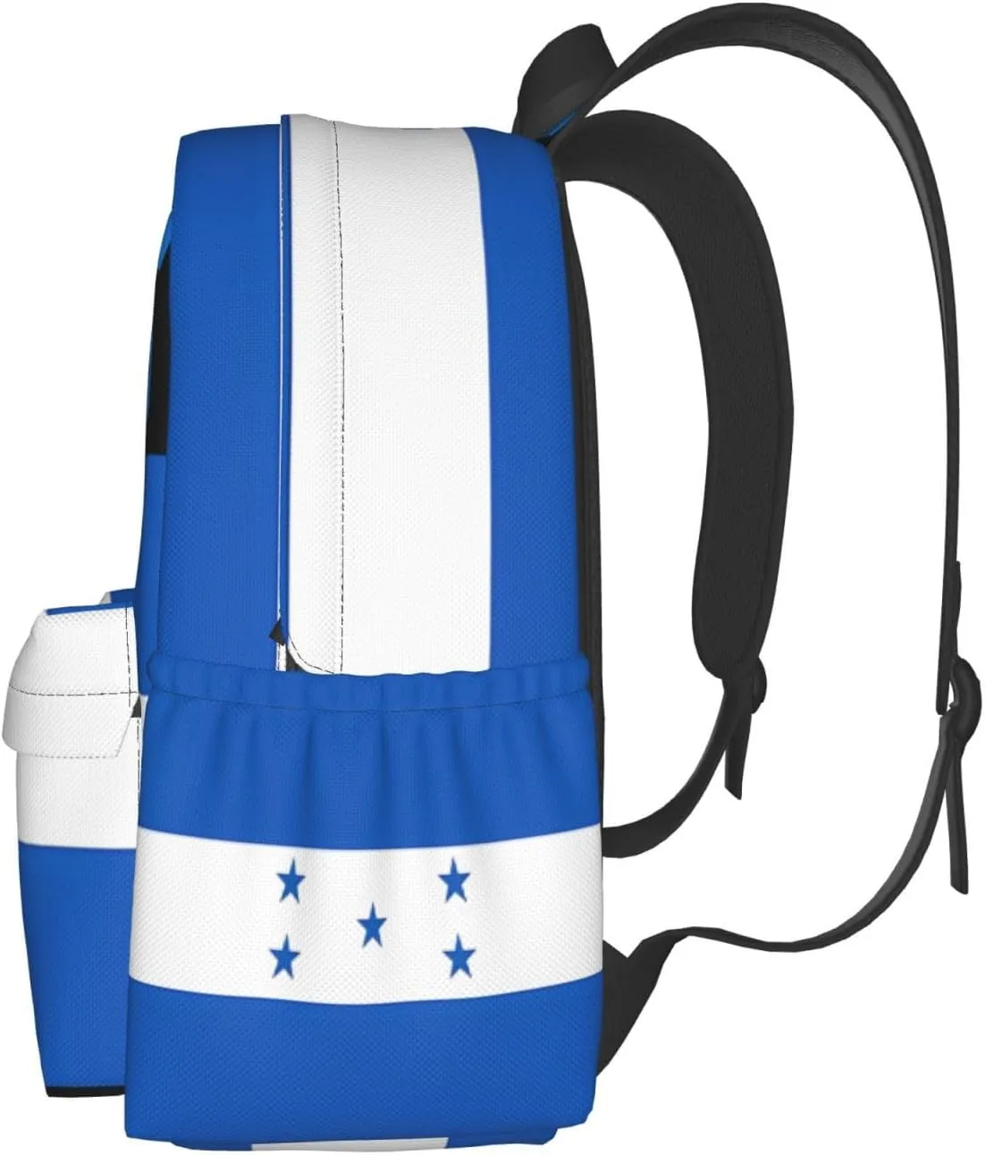 Honduran Flag Large Travel Backpack Casual Backpacks Laptop Daypack Working Rucksack Lightweight Back Pack Sports Bag with Adjustable Shoulder Strap