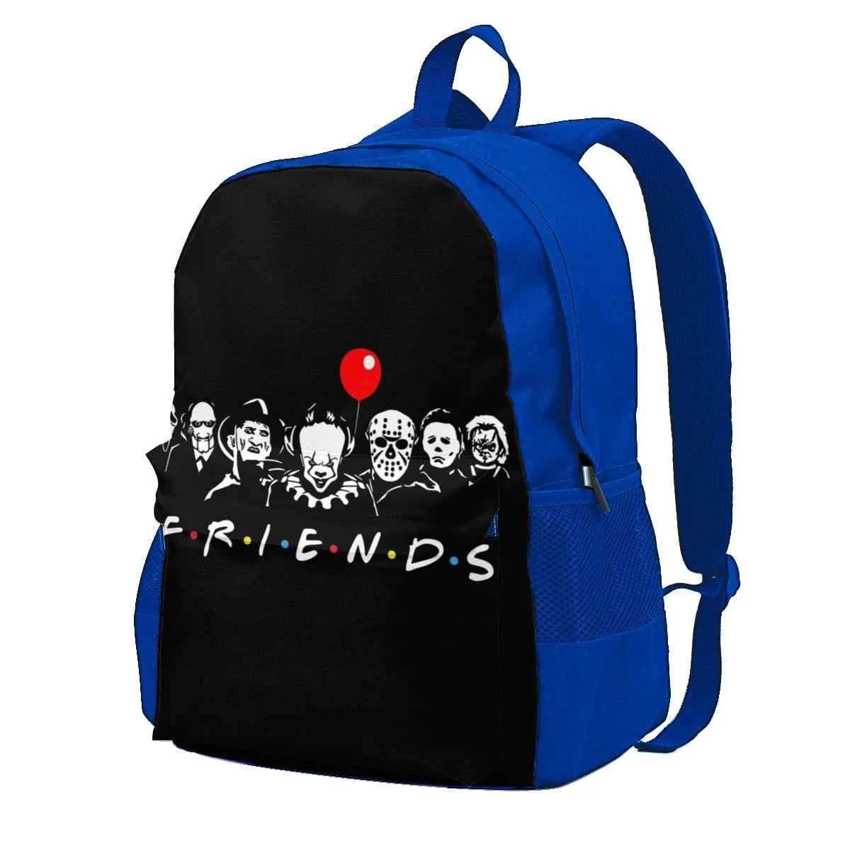 Horror Movie Halloween Friends Backpacks Film Character Tourist Durable Streetwear Backpack Polyester Daily Bags
