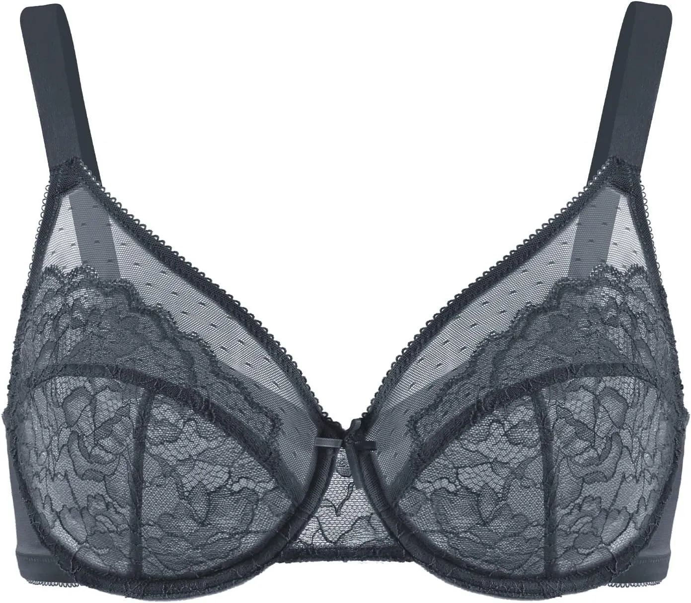 HSIA Minimizer Bras for Women Full Coverage Underwire Bras Plus Size Lifting Lace Bra for Heavy Breast
