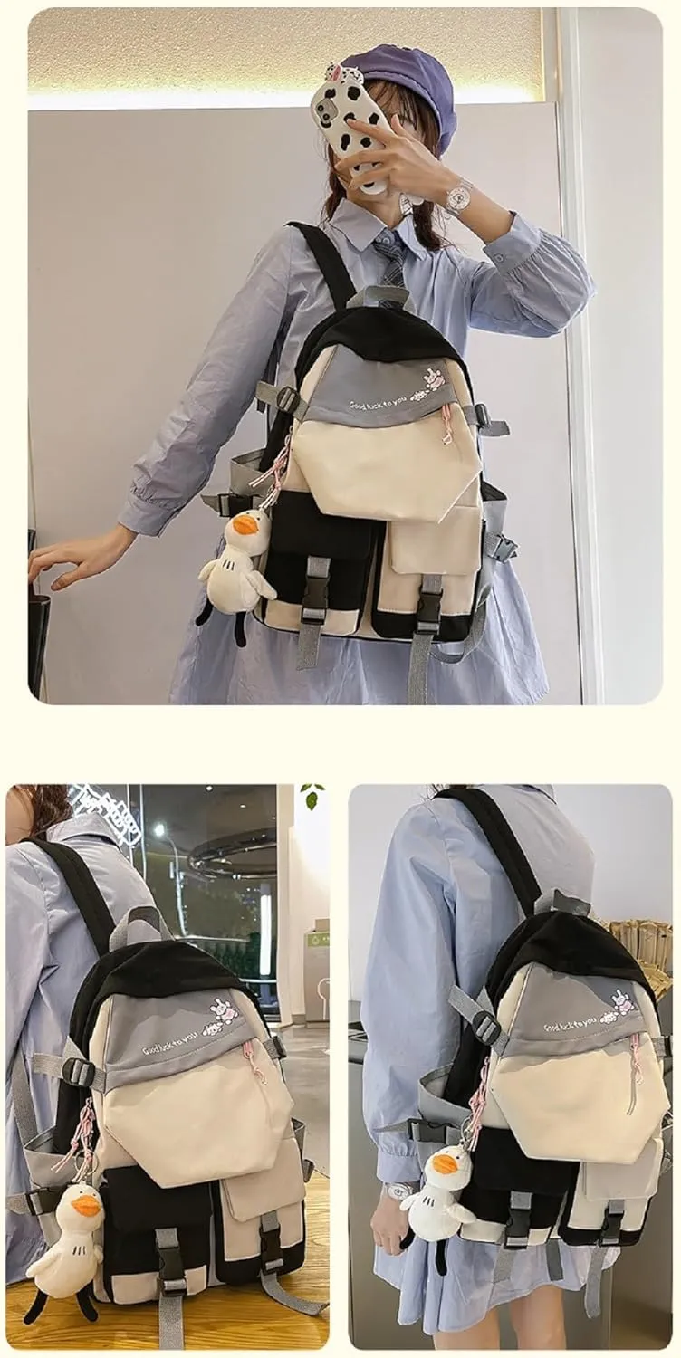 ISaikoy Anime Fruit Basket Backpack Kyo Soma Tohru Yuki Bookbag Daypack School Bag Shoulder Bag 11