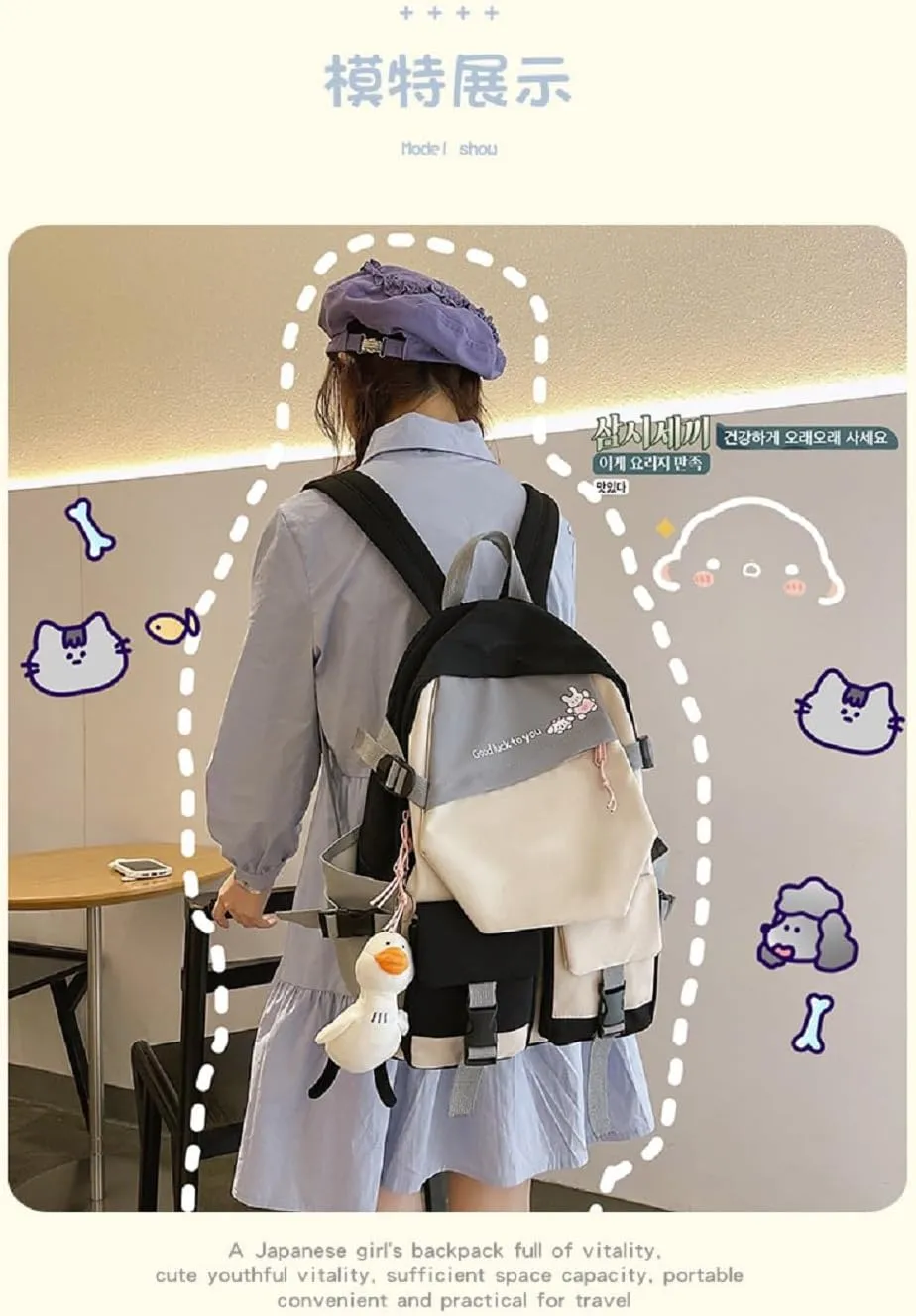 ISaikoy Anime Fruit Basket Backpack Kyo Soma Tohru Yuki Bookbag Daypack School Bag Shoulder Bag 11