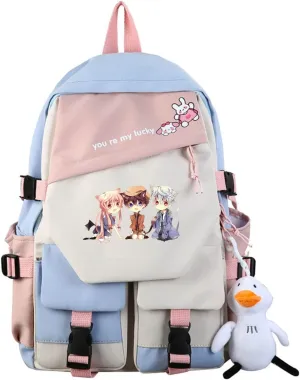 ISaikoy Anime Future Diary Backpack Bookbag Shoulder School Bag Daypack Laptop Bag 10