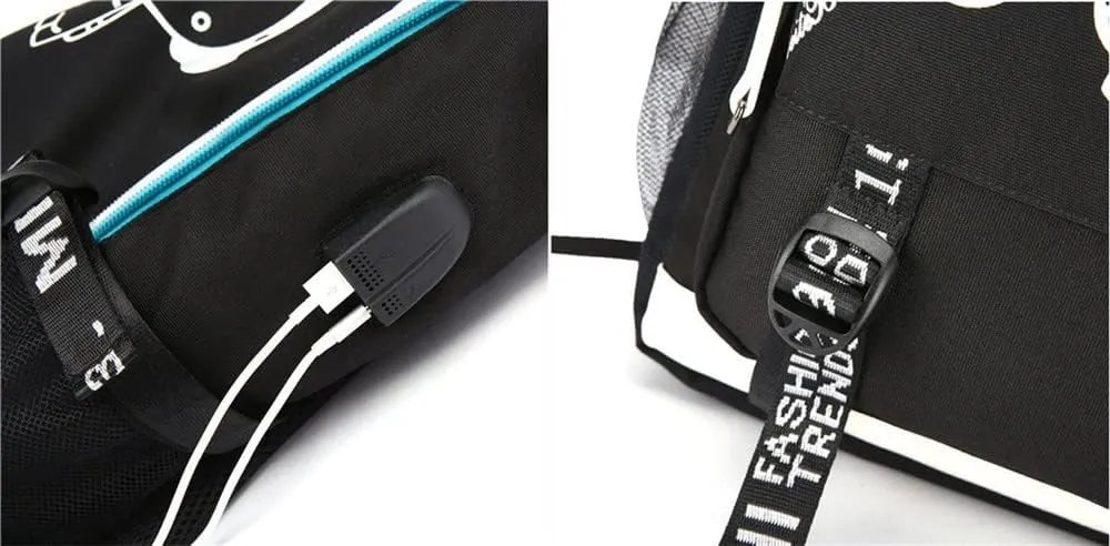 ISaikoy Anime Horimiya Backpack Shoulder Bag Bookbag School Bag D10