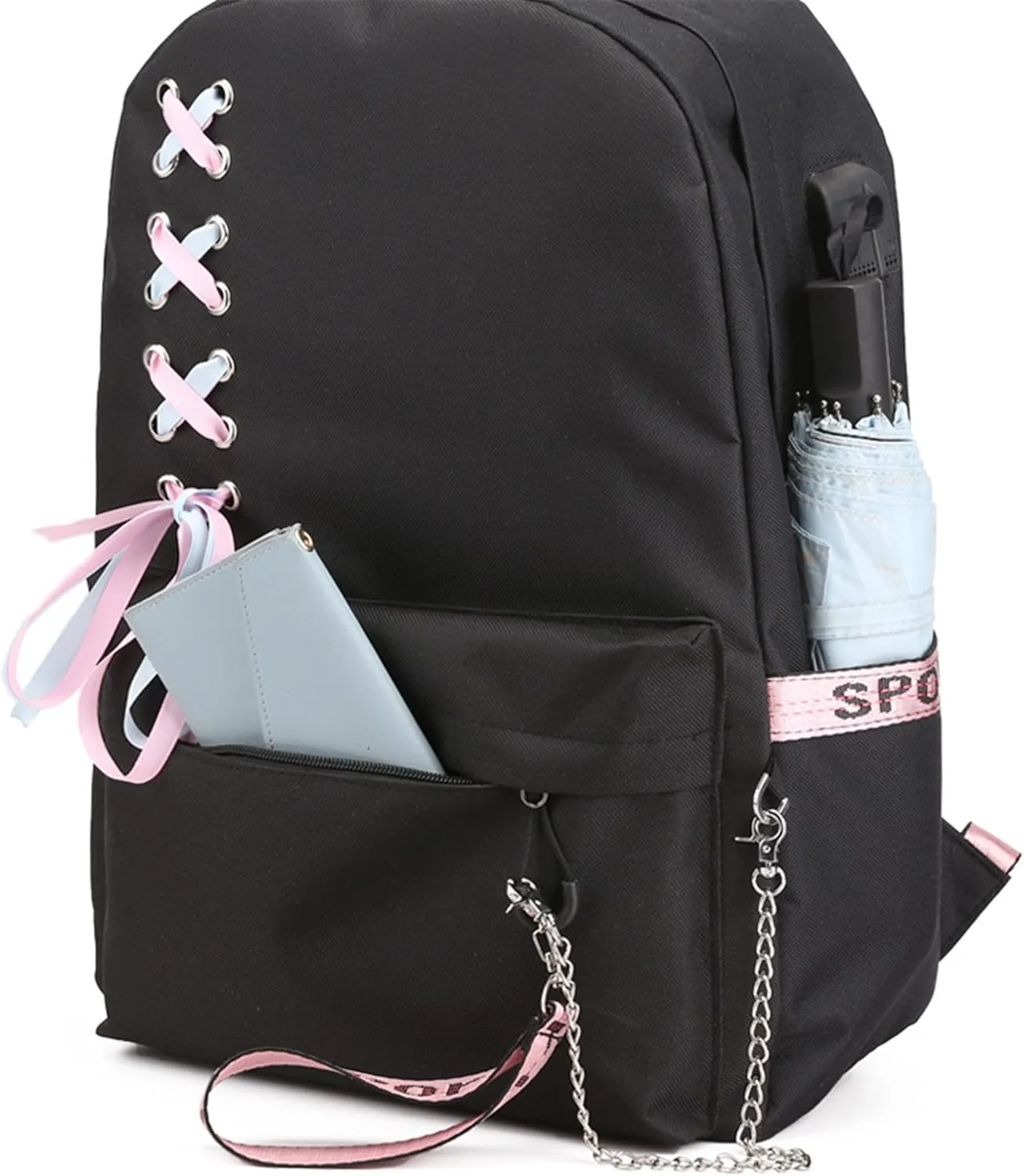ISaikoy Anime Re:Zero kara Hajimeru Isekai Seikatsu Backpack Shoulder Bag Bookbag Student School Bag Daypack Satchel 12