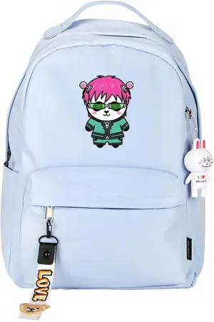 ISaikoy Anime The Disastrous Life Of Saiki K Backpack Shoulder Bag Bookbag School Bag A2