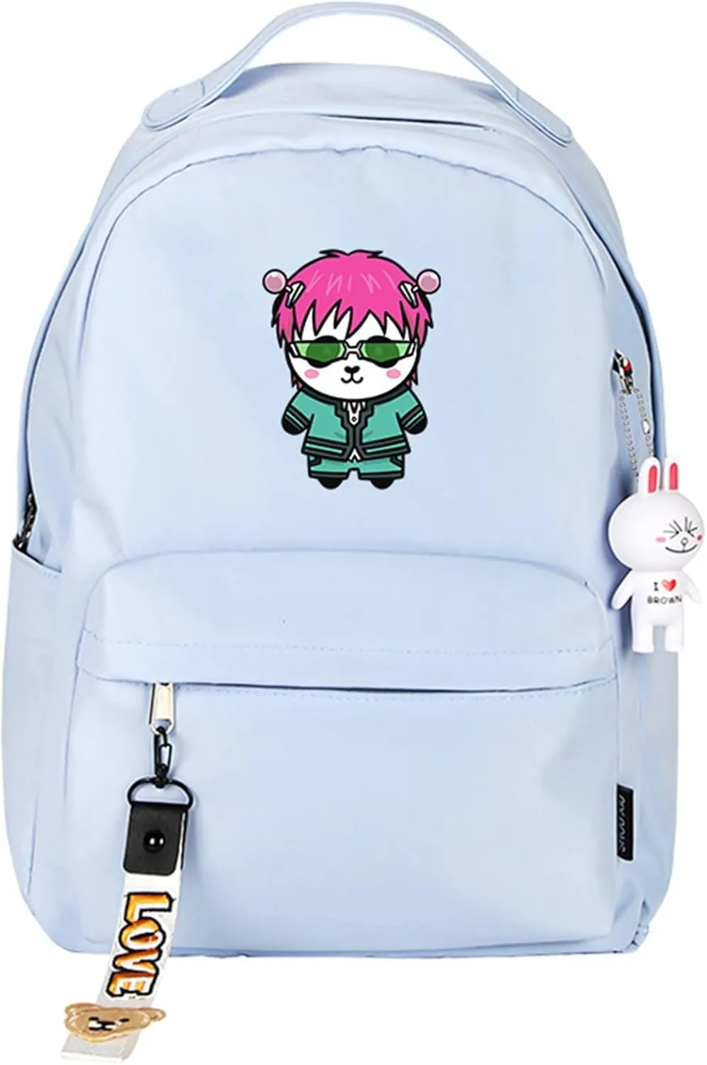 ISaikoy Anime The Disastrous Life Of Saiki K Backpack Shoulder Bag Bookbag School Bag A2