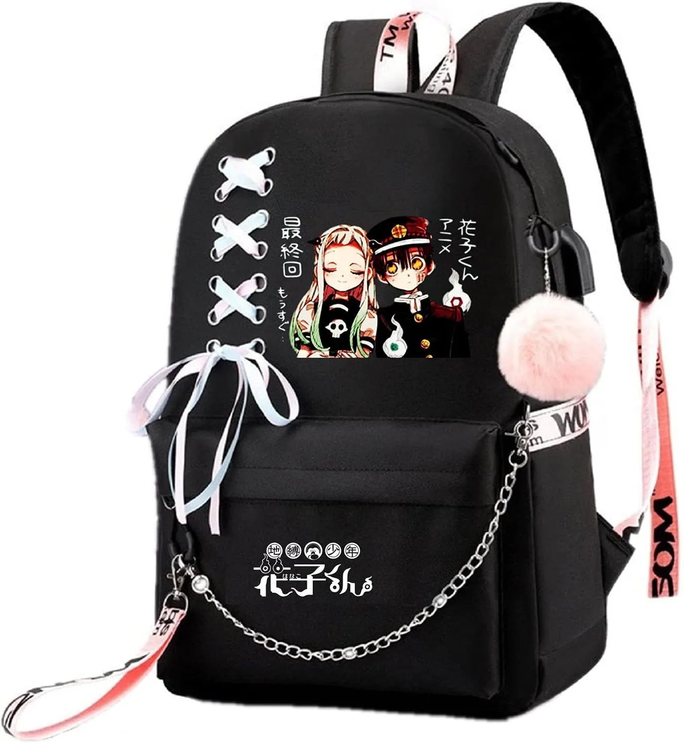 ISaikoy Anime Toilet Bound Hanako kun Backpack Bookbag Daypack Shoulder Bag Handbag School Bag Style17