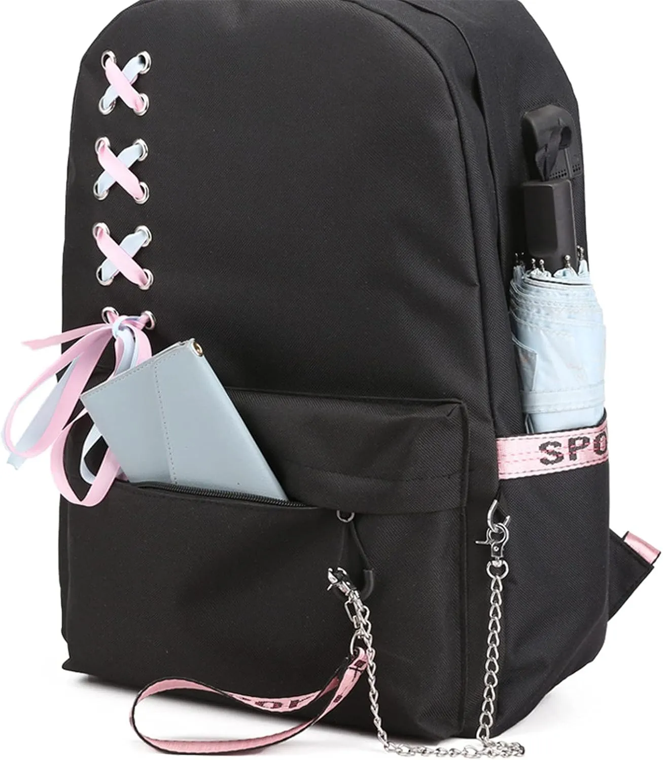 ISaikoy Anime Toilet Bound Hanako kun Backpack Bookbag Daypack Shoulder Bag Handbag School Bag Style17