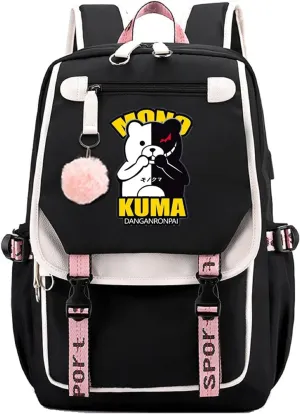 Isaikoy Anime Trigger Happy Havoc Backpack Satchel Bookbag Daypack School Bag Shoulder Bag color81