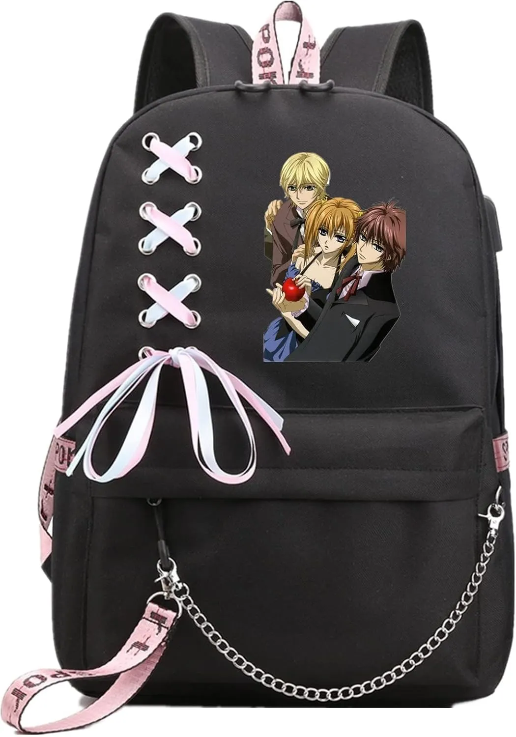 ISaikoy Anime Vampire Knight Backpack Shoulder Bag Bookbag Student School Bag Daypack Satchel 1