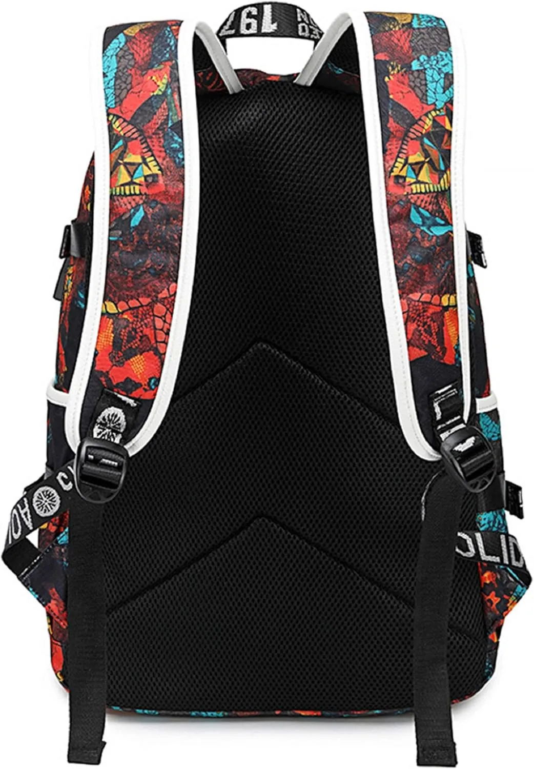 ISaikoy Cute Canvas Casual Backpack Shoulder Bag Bookbag School Bag Laptop Bag Daypack 10