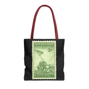 IWO JIMA MARINES STAMP Tote Bag