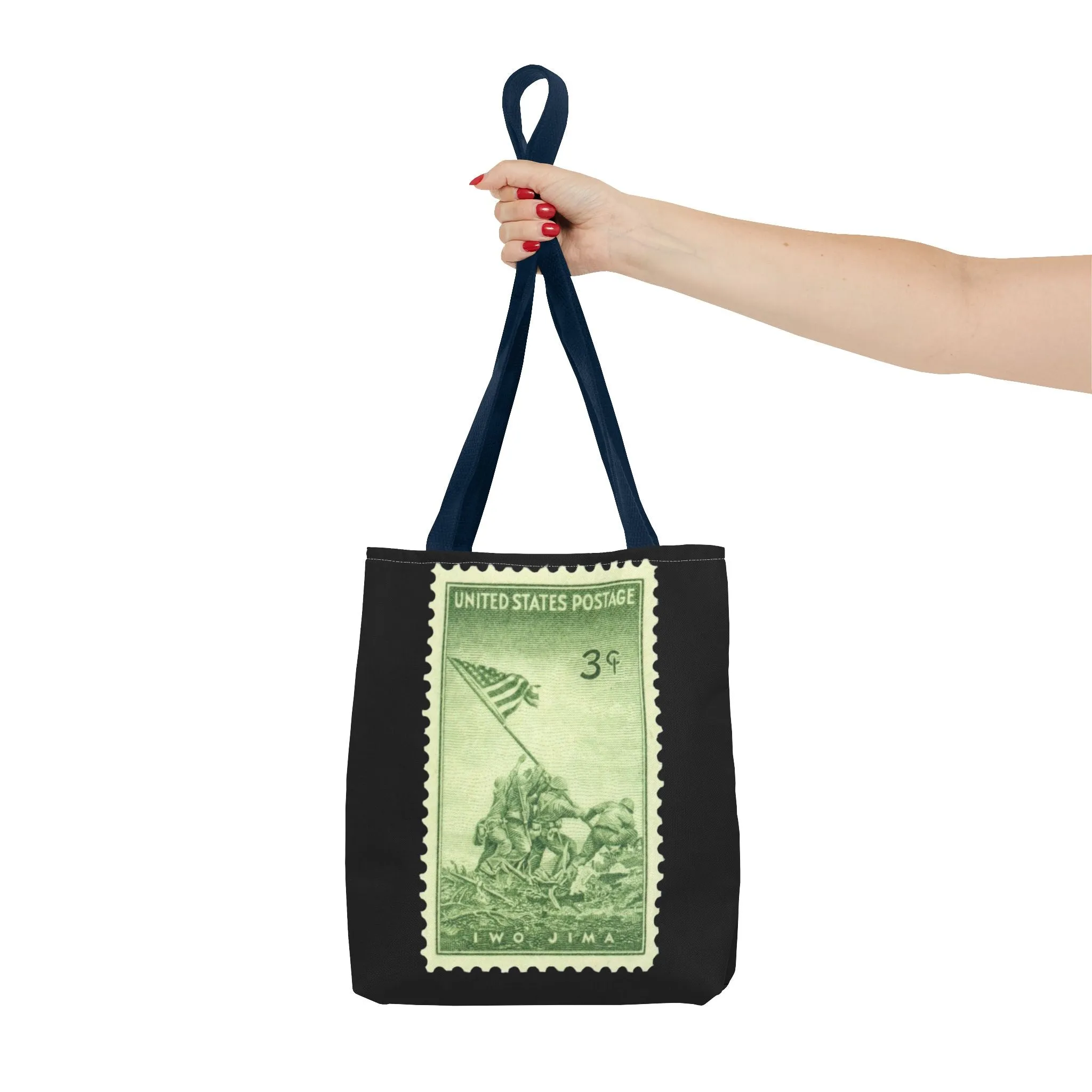 IWO JIMA MARINES STAMP Tote Bag