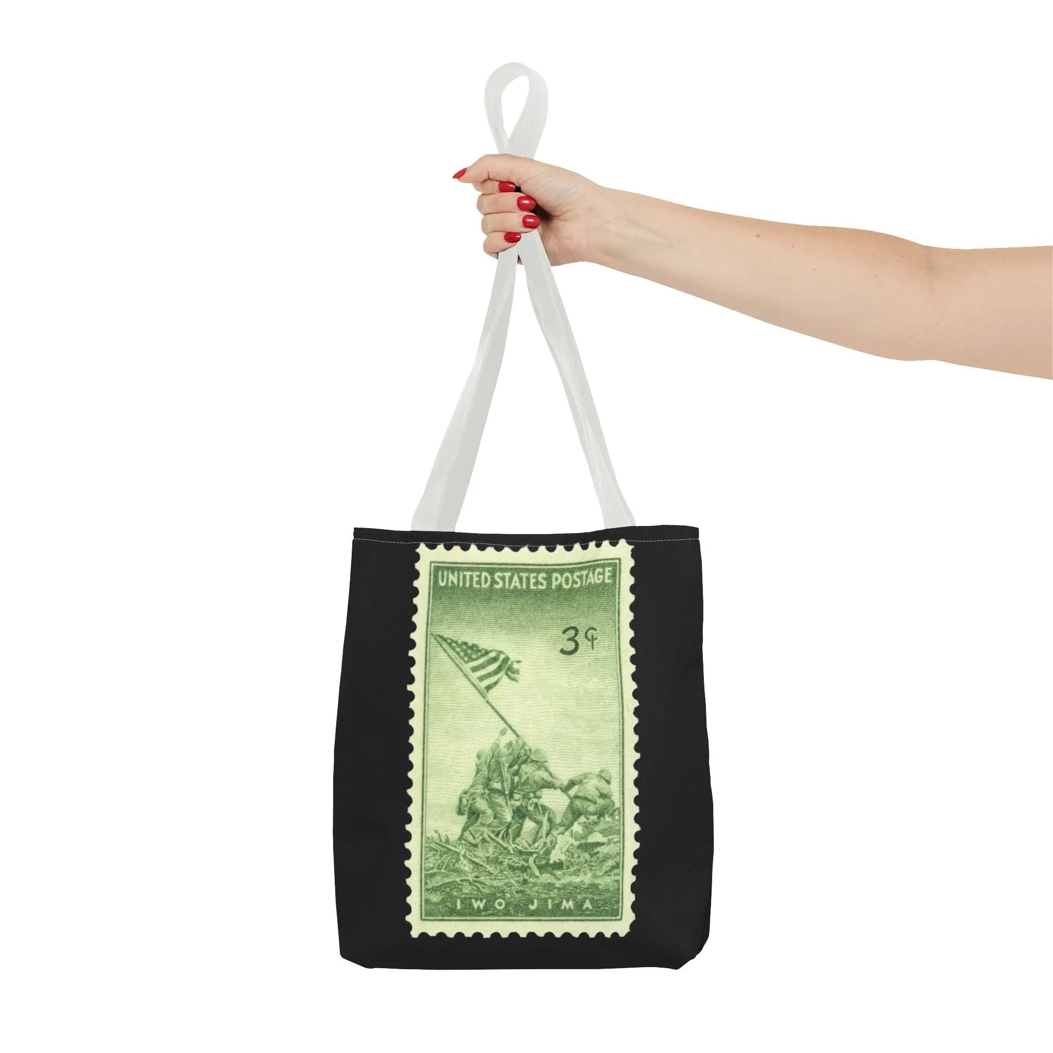 IWO JIMA MARINES STAMP Tote Bag