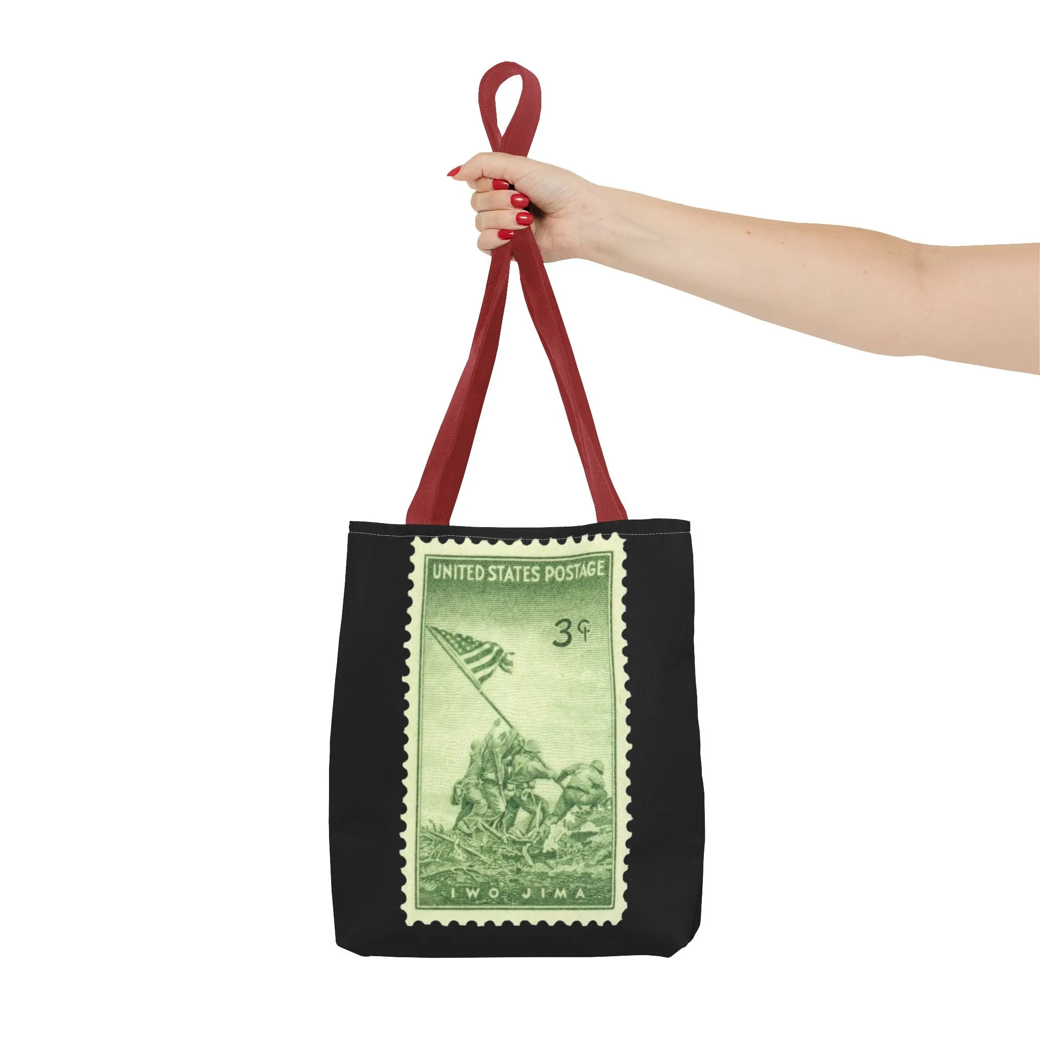 IWO JIMA MARINES STAMP Tote Bag