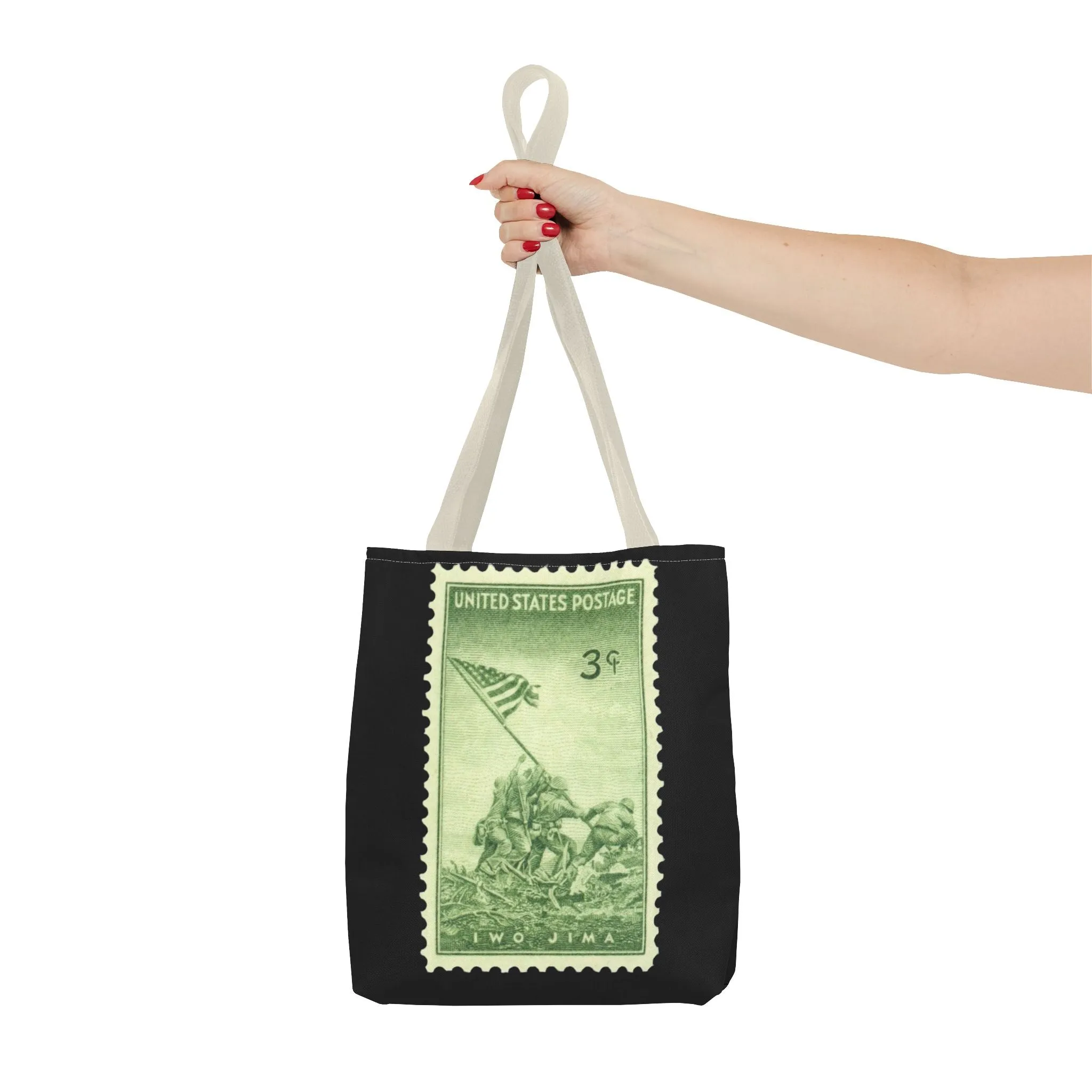 IWO JIMA MARINES STAMP Tote Bag