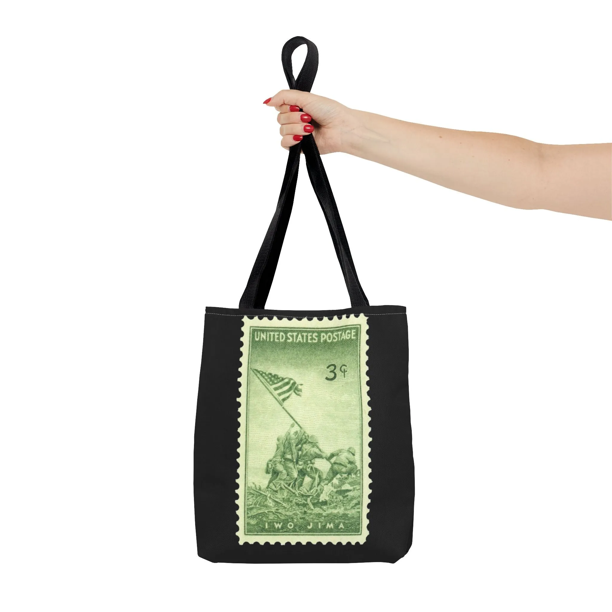 IWO JIMA MARINES STAMP Tote Bag