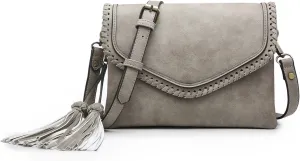 JEN & CO. Sloane Vegan Leather Crossbody Bags Envelope Style Clutch Purses Shoulder Handbag Wallets for Women