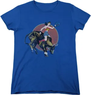 JLA Bull Rider Women's T Shirt