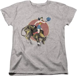 JLA Bull Rider Women's T Shirt