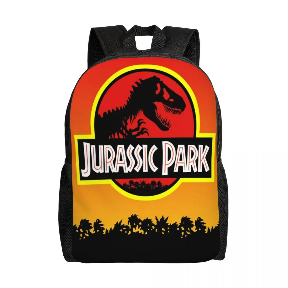 Jurassic Dinosaur Park Backpacks Sci Fi Fantasy Movie Film School College Travel Bags Men Women Bookbag Fits 15 Inch Laptop