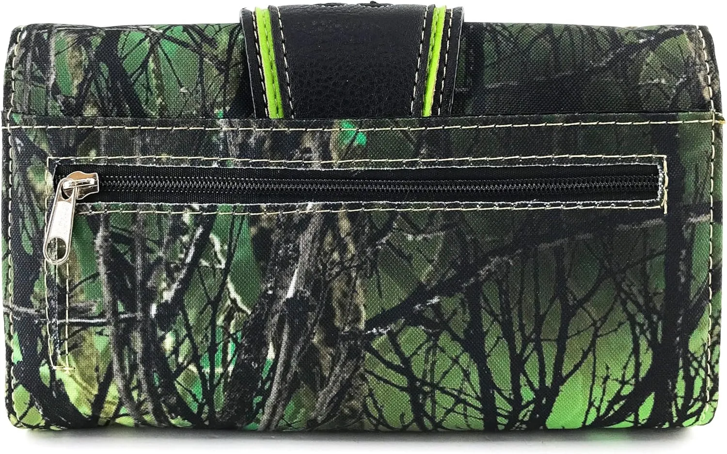 Justin West Camouflage Tree Branches Bling Rhinestone Cross Wings Handbag Purse Messenger Bags and Wallets