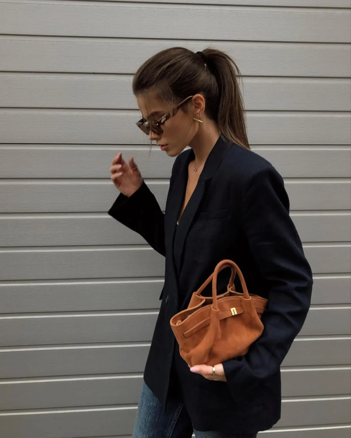JW PEI Women's Hana Mini Faux Suede Tote Bag