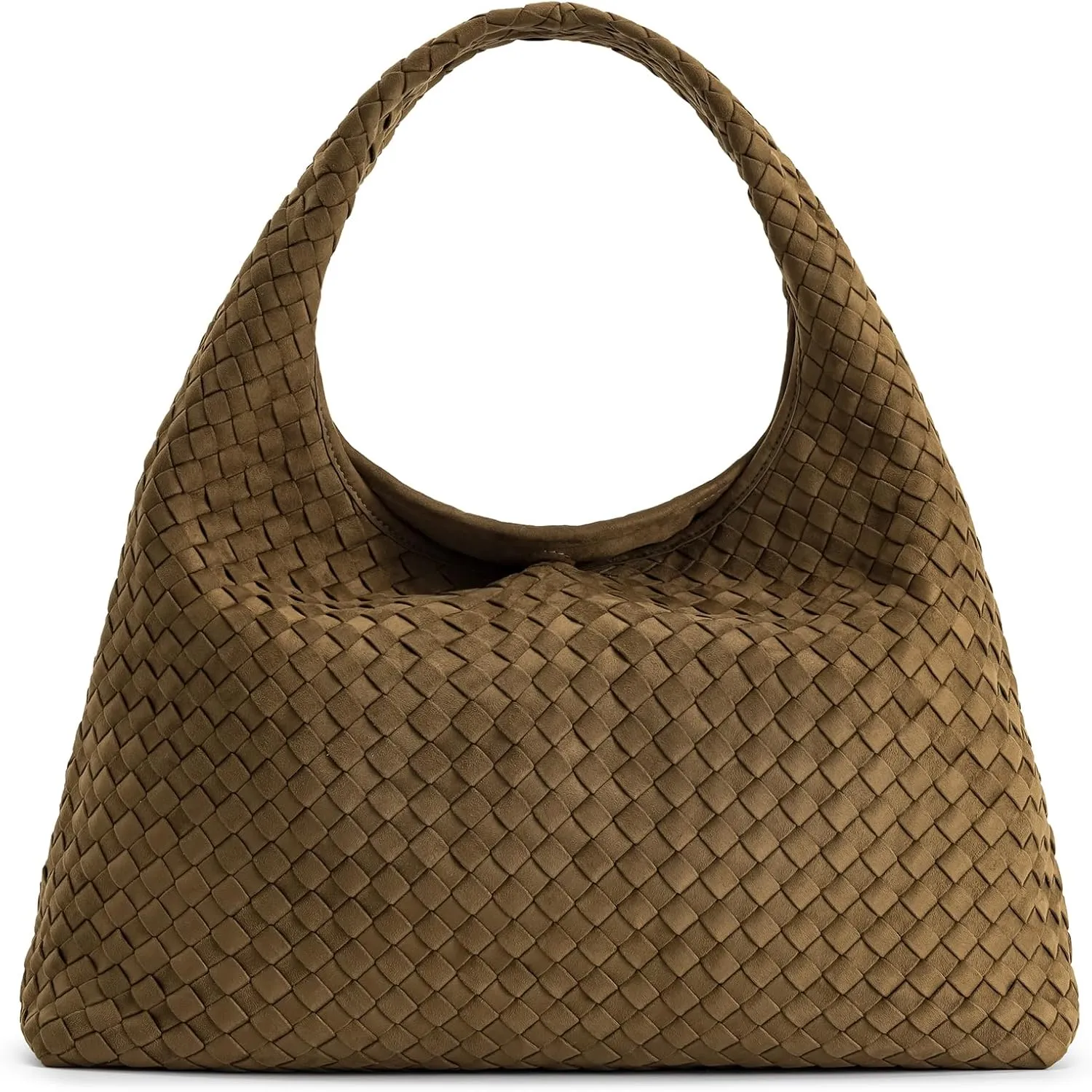 JW PEI Women's Iaura Faux Suede Woven Shoulder Bag