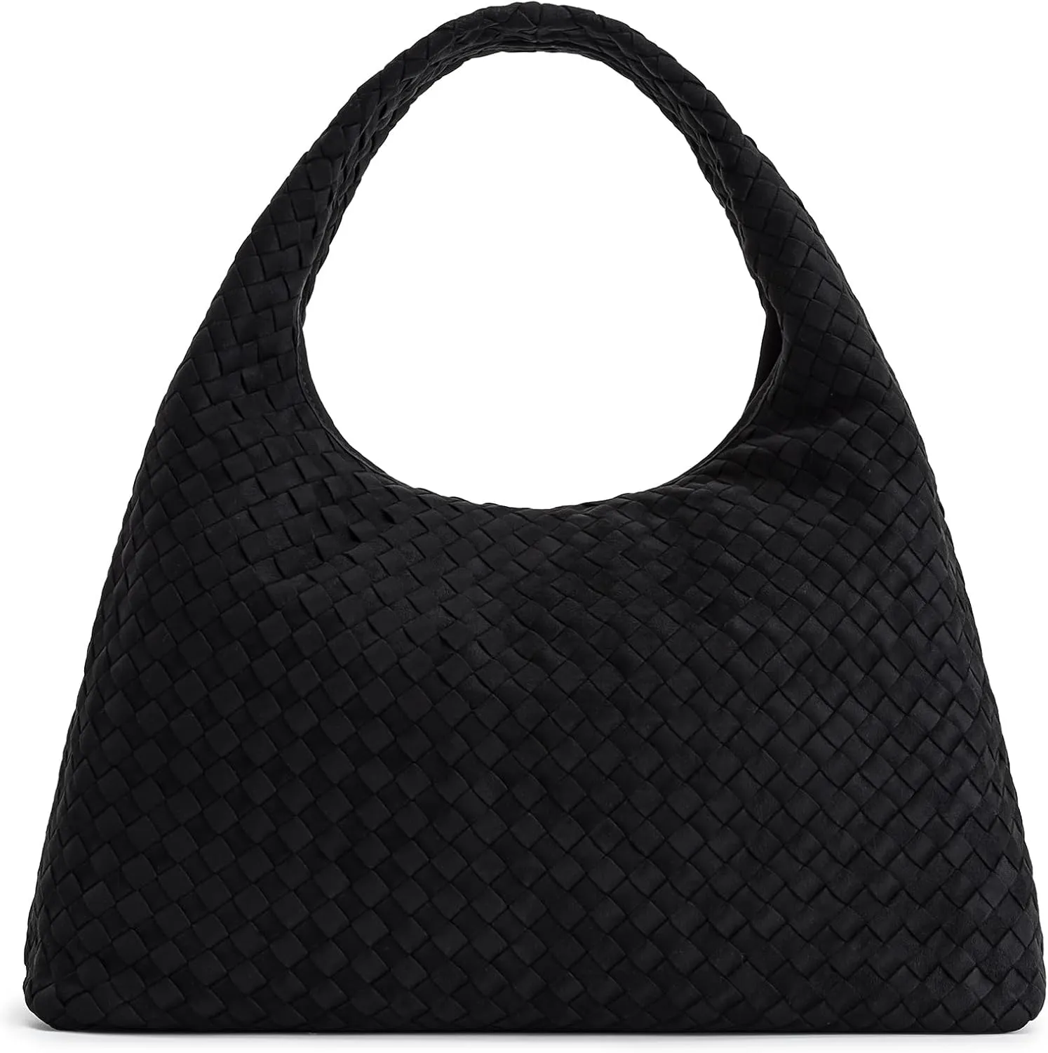 JW PEI Women's Iaura Faux Suede Woven Shoulder Bag
