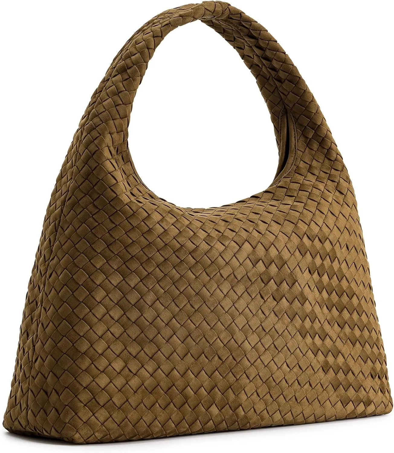 JW PEI Women's Iaura Faux Suede Woven Shoulder Bag