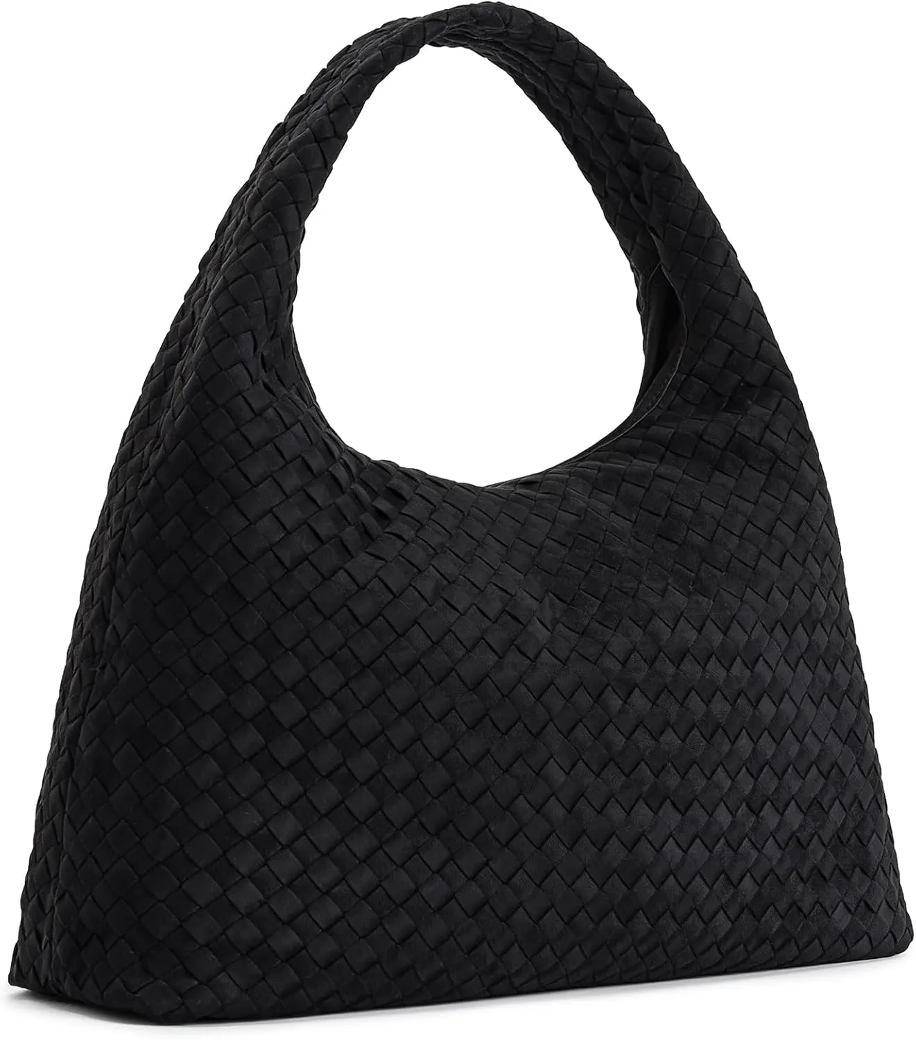 JW PEI Women's Iaura Faux Suede Woven Shoulder Bag