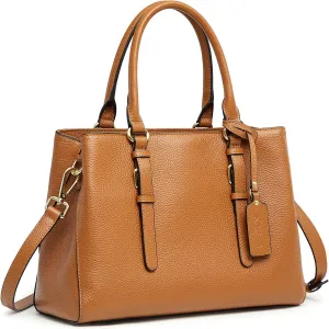 Kattee Leather Purses and Handbags for Women, Shoulder Bags Soft Top Handle Crossbody Satchel Tote