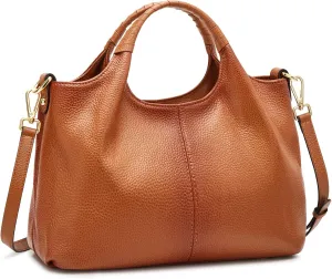 Kattee Leather Purses and Handbags for Women, Small Medium Crossbody Bags Trendy, Soft Shoulder Satchel Bags