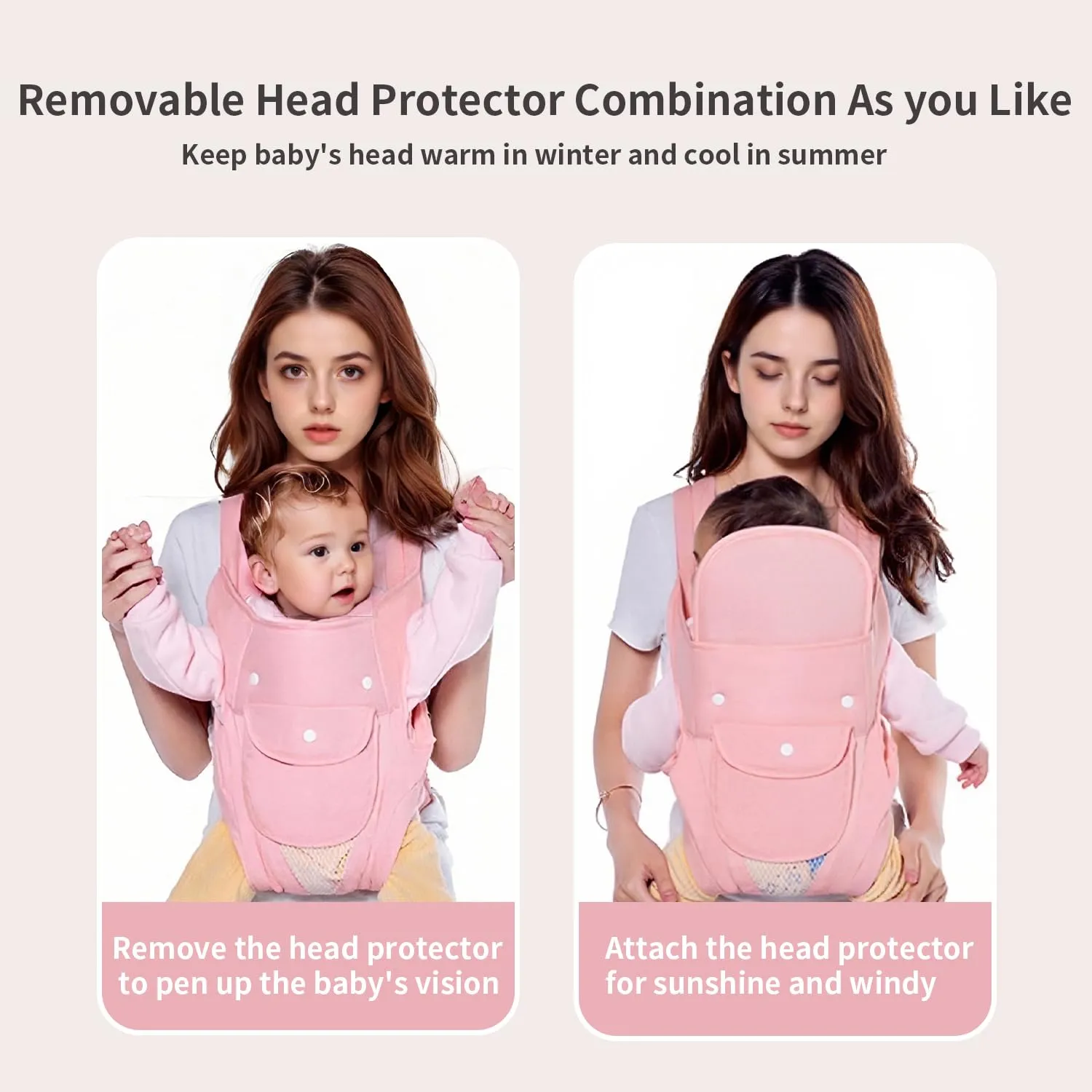 KIYUMI Baby Sling Carrier Portable Newborn Toddler Baby Sling Carrier,Child Infant,Lightweight & Breathabl Hip 4 in 1 Carry,Qing
